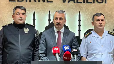 Vali Sezer: "Edirne Göçmen Rotası Olmaktan Çıktı"