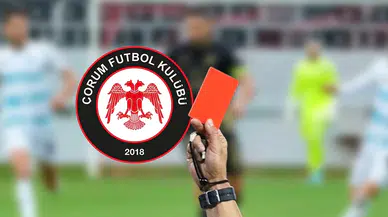 Çorum FK’ye 12 Haftada Üç Kırmızı Kart