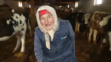 79 Yaşındaki Dilber Ninenin İnanılmaz Hayat Çabası Görenlere ‘Maşallah’ Dedirtiyor