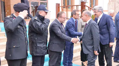 Aktaş, Çorum Valisi Çalgan'ı Ziyaret Etti