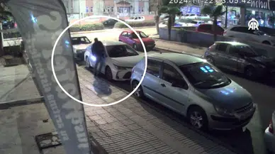 Araçların Aynalarını Kıran Kişi Yakalandı