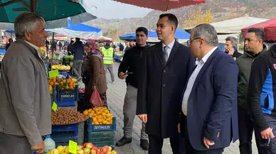 Başkan Ünlü, Pazar Esnafını Dinledi
