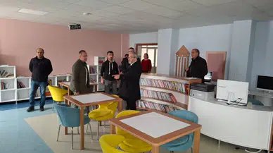Cemil Çağlar, Okul Ziyaretlerini Sürdürüyor