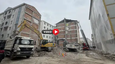 Çorum’daki Patlamada Hasar Gören Binanın Son Durumu