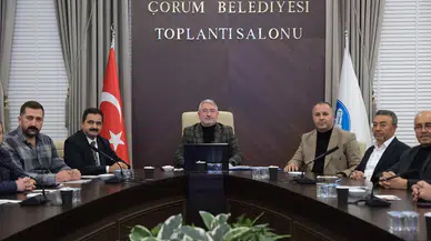 Cumhur İttifakı Belediyede Toplandı