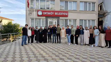 Gençlere Ortaköy'ün Tarihini ve Geleneklerini Anlattı