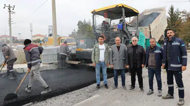 Hastane Yolunun Asfalt Kaplaması Yenileniyor