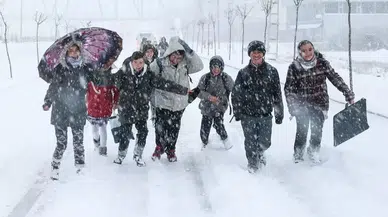 İlçede Taşımalı Eğitime Ara Verildi