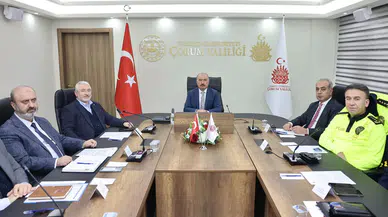 Kar Öncesi Trafik Tedbirleri Görüşüldü