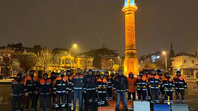 Kar Yağışıyla Birlikte Ekipler Sahaya İndi