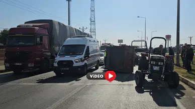 Kurtarıcıyla Traktörün Çarpıştı: Bir Yaralı