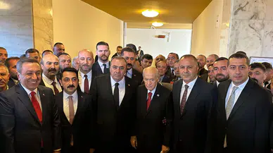 MHP’nin Çorum Heyeti Ankara’da