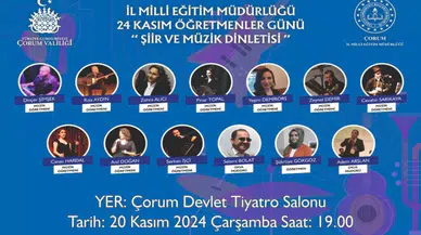 Öğretmenler Günü İçin Konser Düzenlenecek