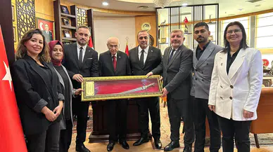 Osmancık’tan Bahçeli’ye El Emeği Hediye