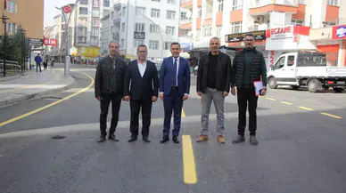 Sungurlu’da Caddelerin Yol Çizgileri Tamamlandı