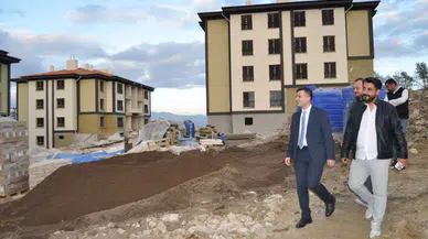 TOKİ Konutlarının Son Durumunu İnceledi