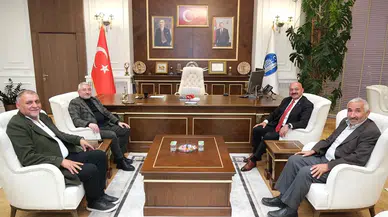 Uğurludağ ve Ortaköy Heyetlerini Ağırladı