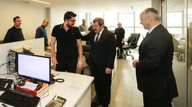Vali Tavlı, BİK Samsun Bölge Müdürlüğü'nü Ziyaret Etti