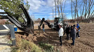 Veli Çayırı'ndaki Otopark Yeşille Buluşturuluyor