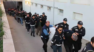Adana’da "Baygara" Organize Kabahat Örgütü Üyesi 282 Adliyeye Sevk Edildi