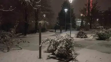 Ankaralılar Mevsimin Birinci Karının Keyfini Çıkardı