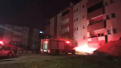 Apartmanın Yer Katında Çökme Paniği