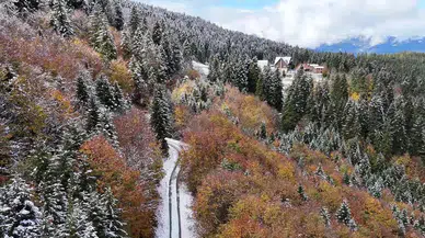 Artvin’in Dağlarında Kış, Köylerinde Sonbahar Yaşanıyor