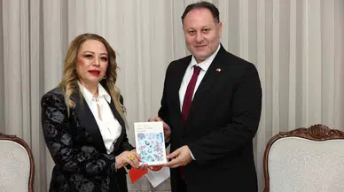 Asatuf Heyeti KKTC Cumhuriyet Meclisi Başkanı Öztürkler’i Ziyaret Etti