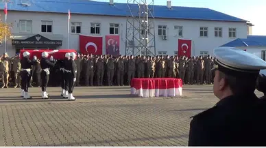 Atış Eğitimi Sırasında Şehit Olan Polis İçin Merasim Düzenlendi