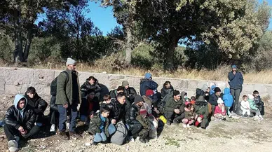 Ayvacık’ta 71 Kaçak Göçmen Yakalandı