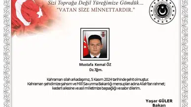 Beykoz Su Altı Savunma Komutanlığı’nda Meydana Gelen Kazada 1 Asker Şehit Oldu