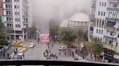Çorum’daki Doğalgaz Patlamasının Akabinde Yaşanan Panik Kamerada