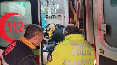Denetimden Çıkan Araba Su Kanalına Devrildi: 4 Yaralı