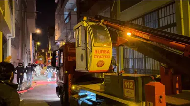 Dokumacılık Materyali Üreten 3 Katlı İş Yerinde Yangın