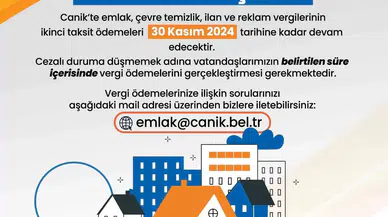 Emlak ve Çtv’de Son Gün 30 Kasım