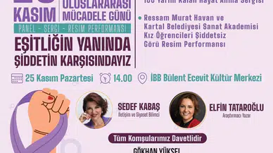 Kartal Belediyesi’nden ‘Eşitliğin Yanında Şiddetin Karşısındayız’ Paneli