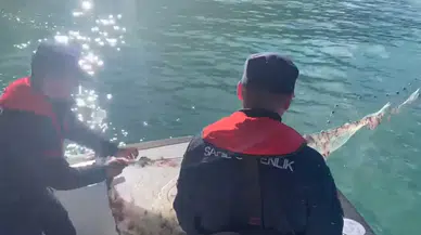 Kastamonu’da Denizden Bin 100 Metre Uzunluğunda Kaçak Ağ Çıkartıldı