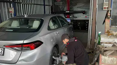 Lastikçilerde Kış Yoğunluğu Başladı