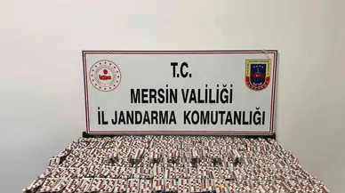 Mersin’de 25 Bin Adet Uyuşturucu Hap Ele Geçirildi