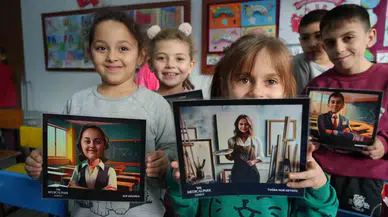 Miniklerin Hayalindeki Meslekler Yapay Zeka ile Fotoğrafa Dönüştü
