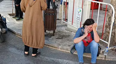 Motosiklete Çarpan Araba Şoförü Kaza Sonrası Gözyaşlarına Hakim Olamadı