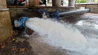 Sağanak Sonrası Sulardaki Bulanıklaşma Depodaki Suyu Tahliye Ettirdi