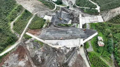 Salıpazarı Barajı İnşaatı Yüzde 30’u Geçti