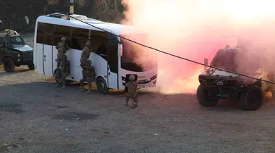 Şırnak’ta Pöh Tatbikatında Yerli ve Ulusal Silahlar Kullanıldı