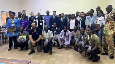 Tika’dan Burkina Faso Acil Sıhhat Çalışanına Eğitim Dayanağı
