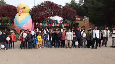 Yetim Çocuklar Gaziantep Doğal Hayat Parkı’nı Gezdi