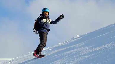 Zigana’nın Tepelerinde Snowboard Keyfi
