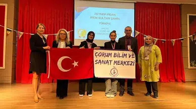 Çorum BİLSEM'den Uluslararası Başarı