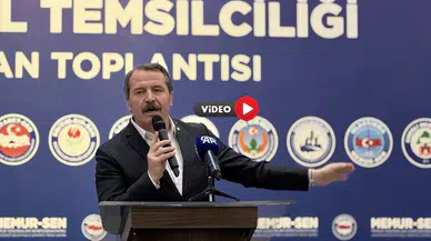 Ali Yalçın, Çorum’da Konuştu: Toplu Sözleşme Sistemi Tıkanmıştır