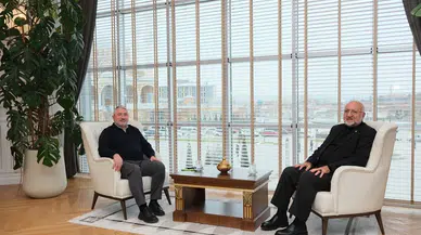 Aşgın, Eski Milletvekilini Konuk Etti